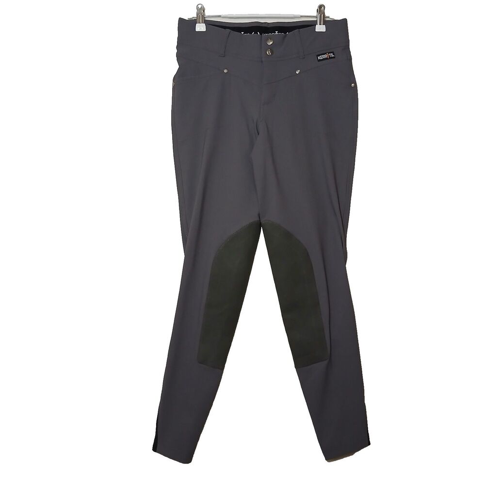 Kerrits Riding Pants Womens Size Small Gray Tights Equestrian Horse #1070